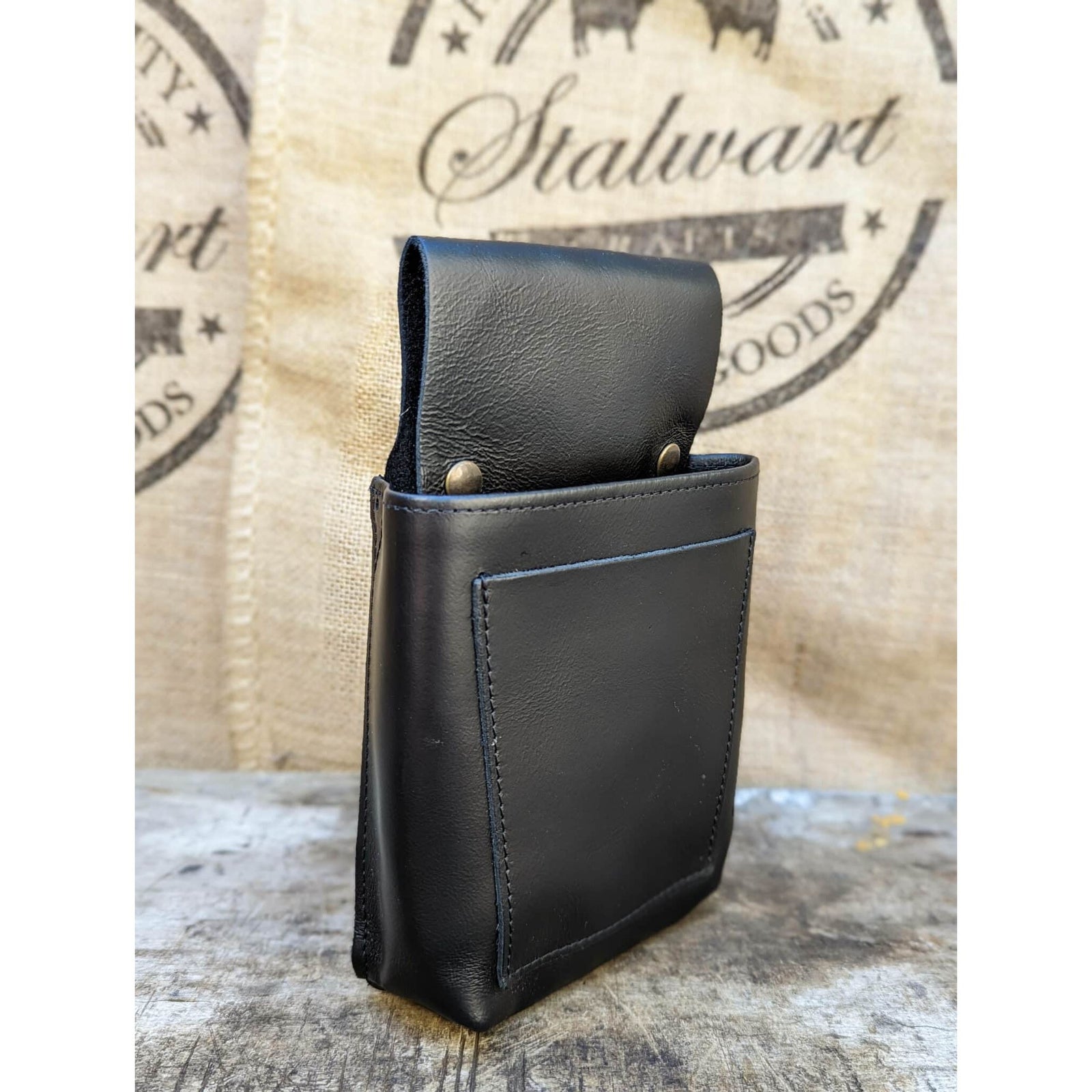 Leather BBQ Pouch - warriorgarden