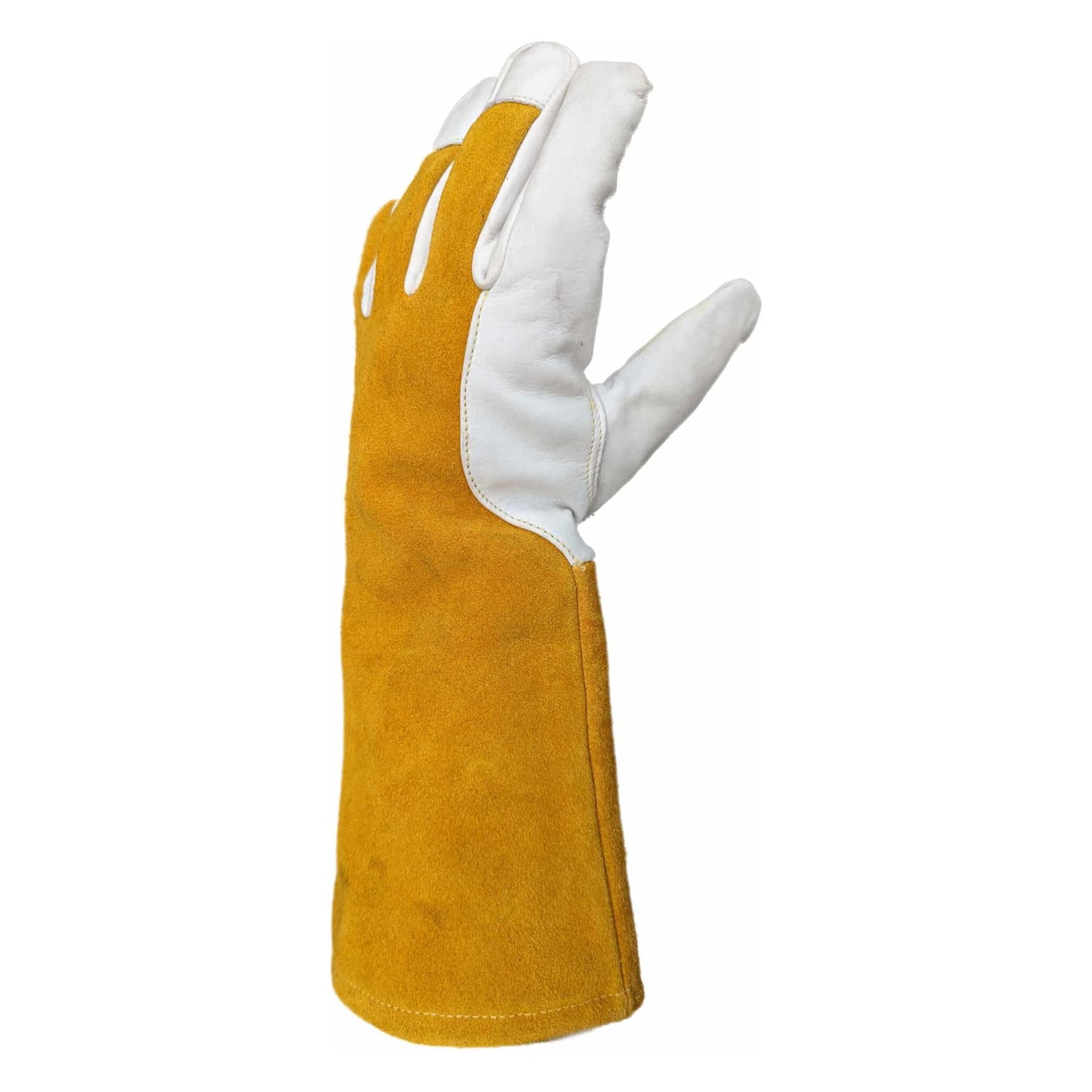 Heat Resistant Leather Gloves Deluxe - warriorgarden