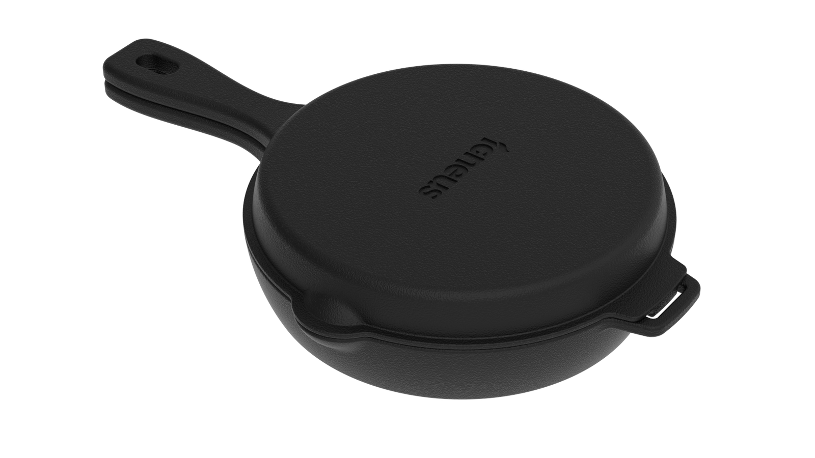 Igneus 2-Part Cast Iron Pan Set - warriorgarden