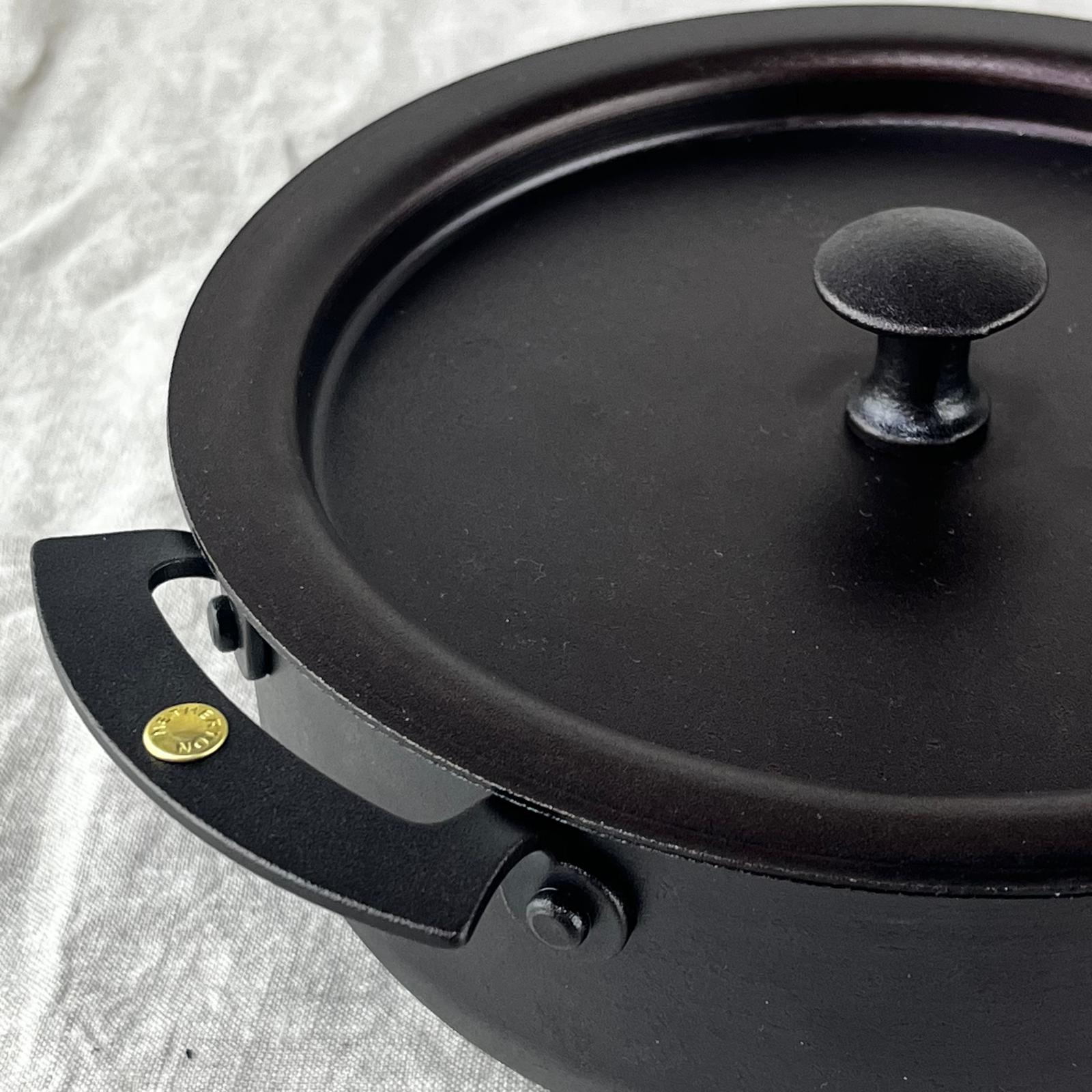 7" Sauteuse Pan with Front Handle and Lid - warriorgarden