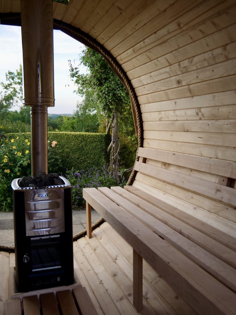 The Baltic Sauna, Full Panoramic, 2.4 metre - warriorgarden