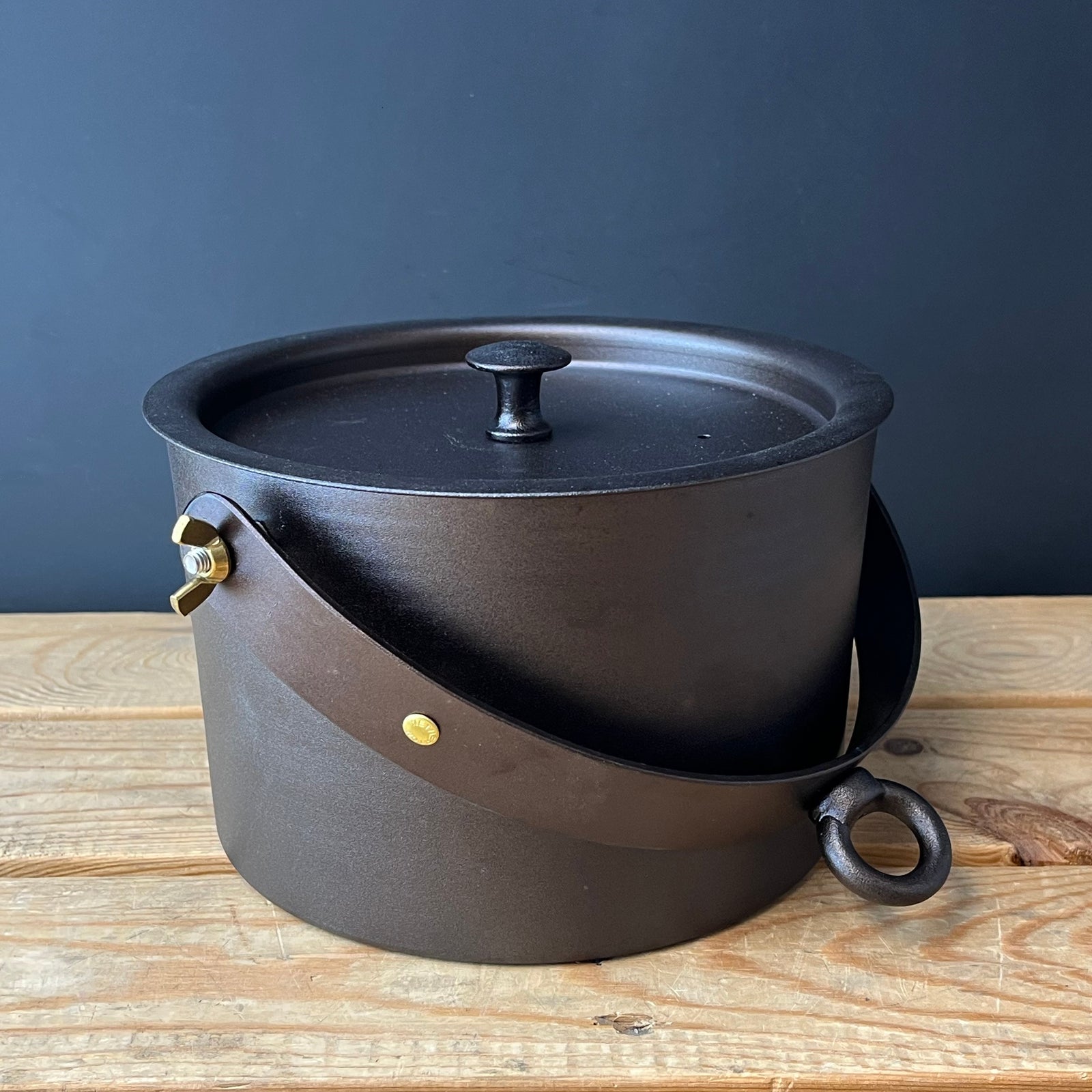 8" Crochta Pot with Lid - warriorgarden