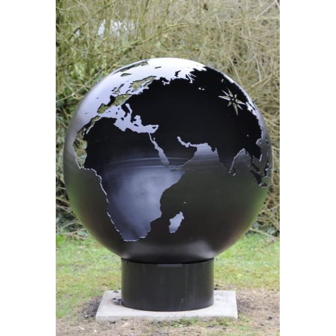 globe fire container