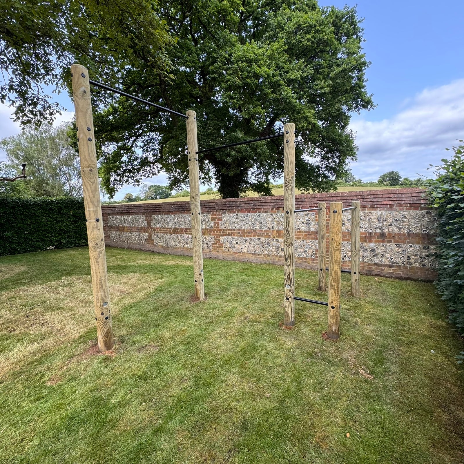 DIY Outdoor Pull-Up & Dip Station Kit - warriorgarden