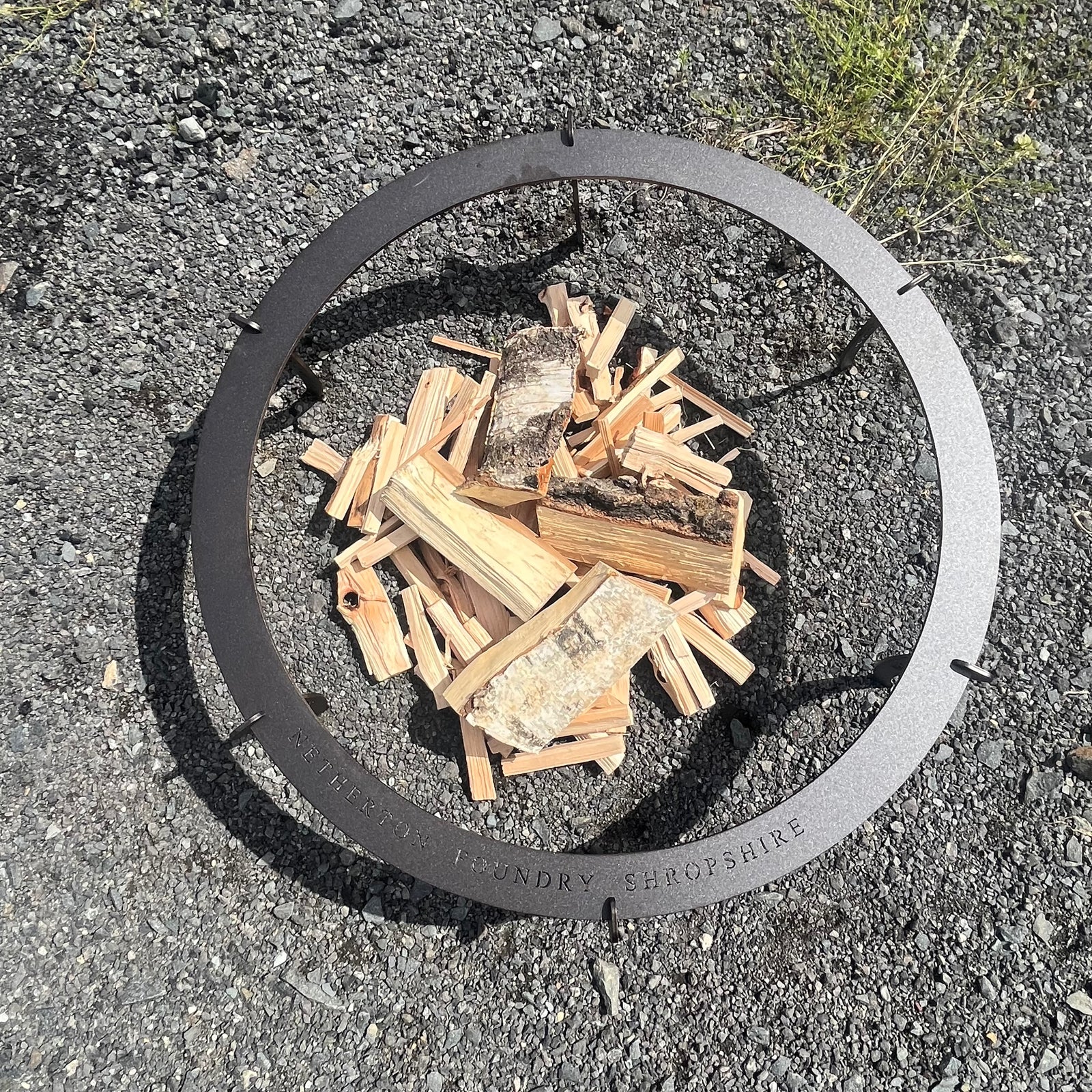 33" Paella Pand with Stand - 2 Piece - warriorgarden