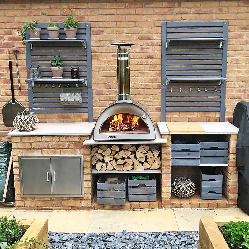 Igneus Classico Wood Fired Pizza Oven - warriorgarden