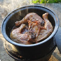 Spun Iron Outdoor Hob and Slow Cookoer - warriorgarden