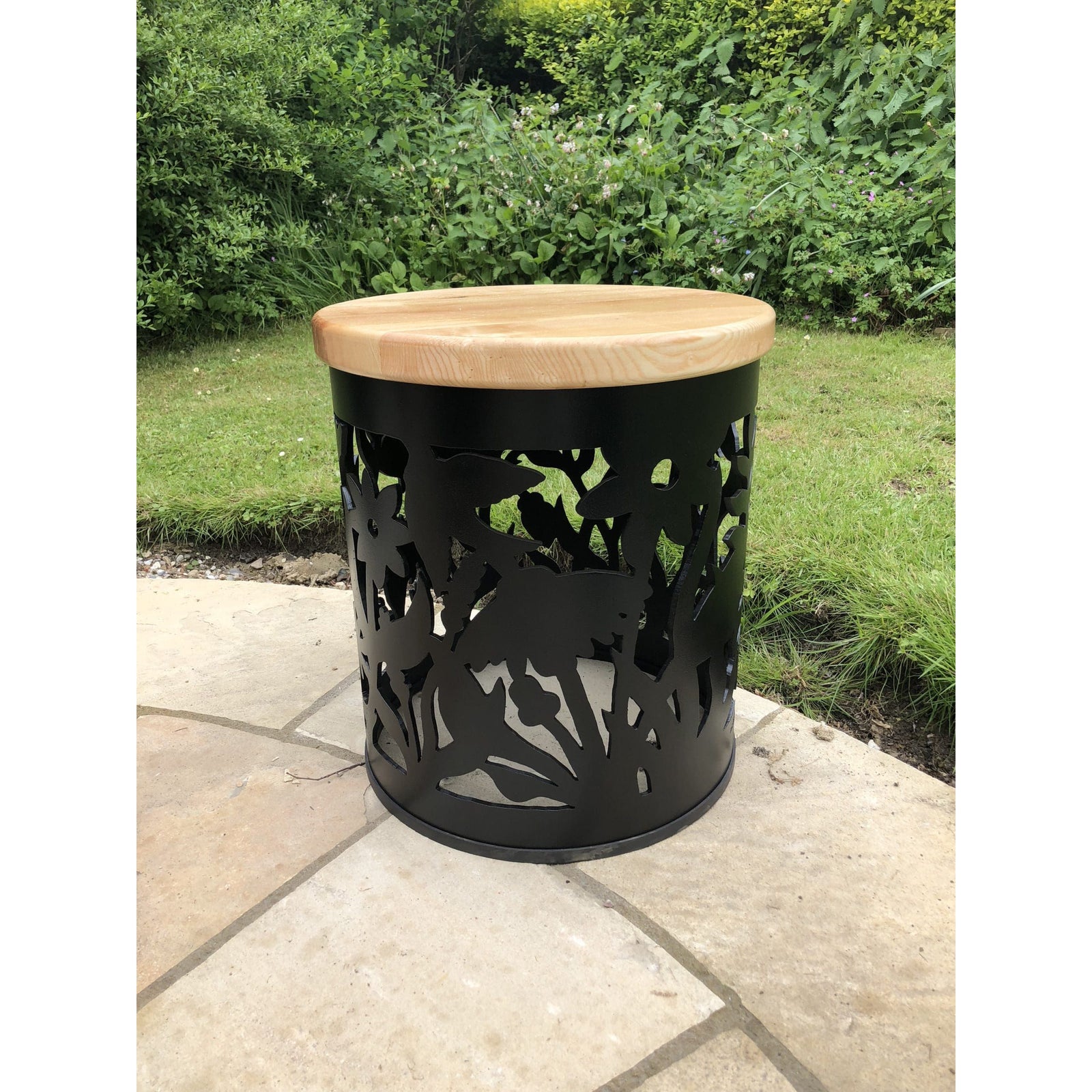 Carved Stool - warriorgarden