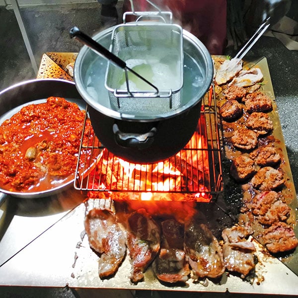 clementi wood fire grill