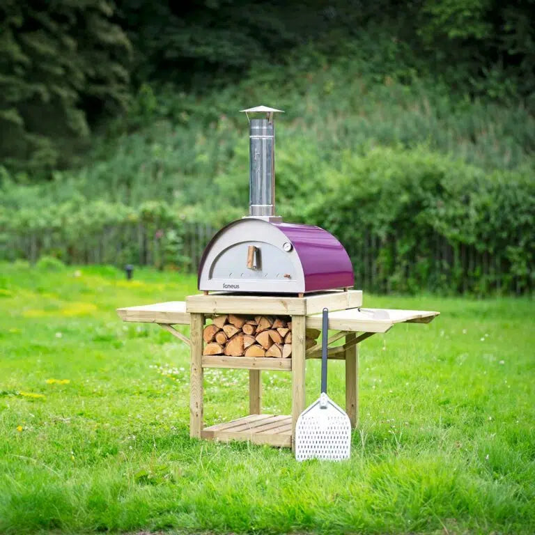 Igneus Wooden Pizza Oven Stand - warriorgarden