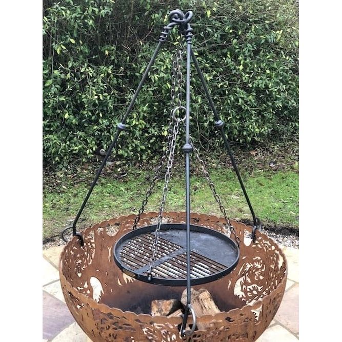 Fire Pit Bowl Cooking Set - warriorgarden