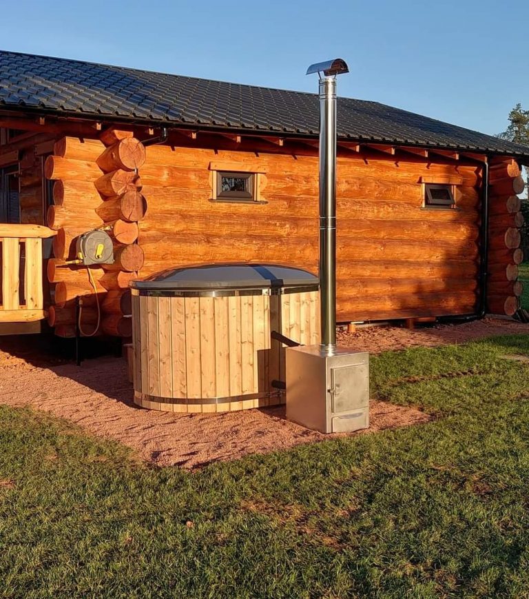 BHT's 2 person deluxe Ofuro with ext. burner - warriorgarden