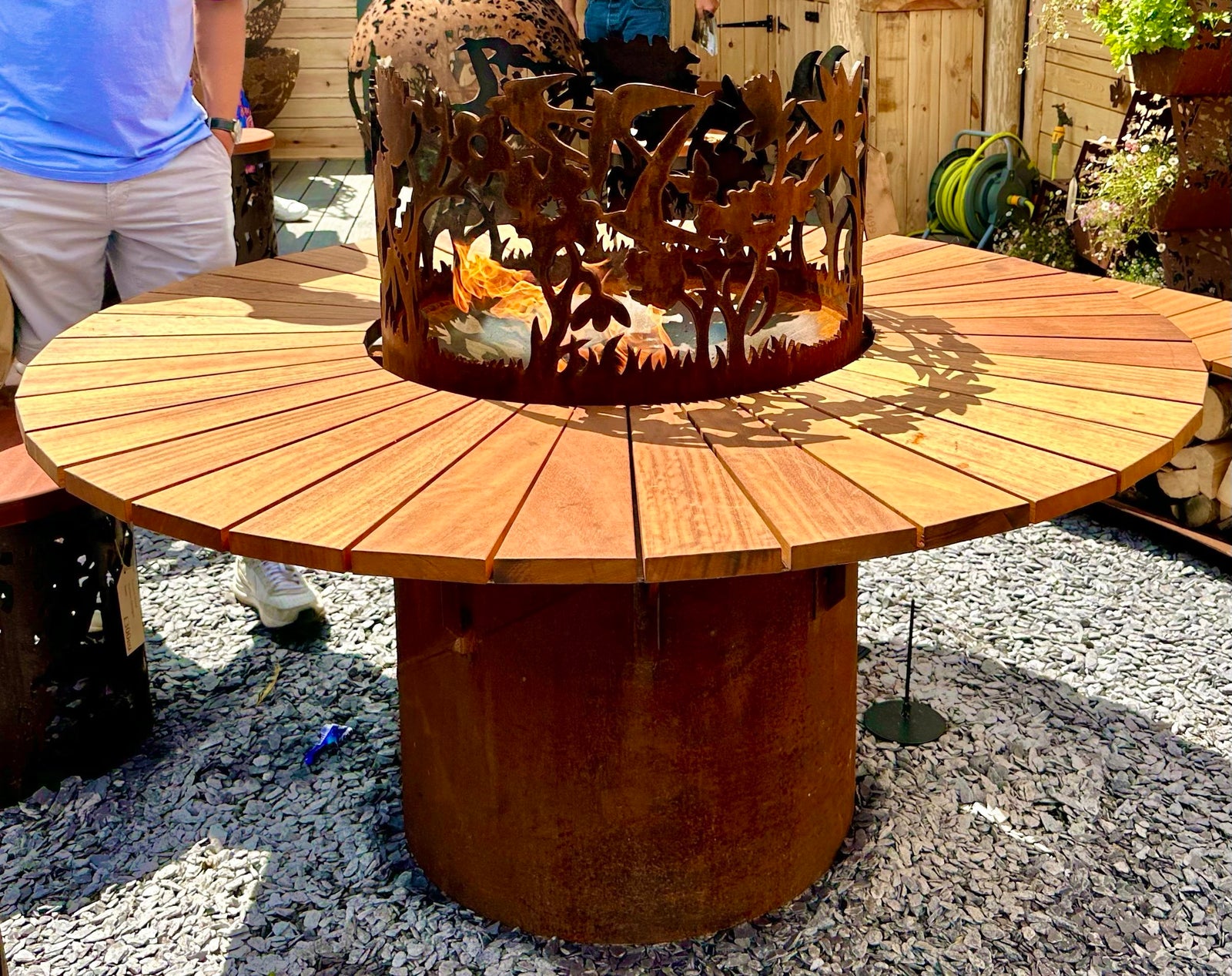 Fire Pit Table - warriorgarden