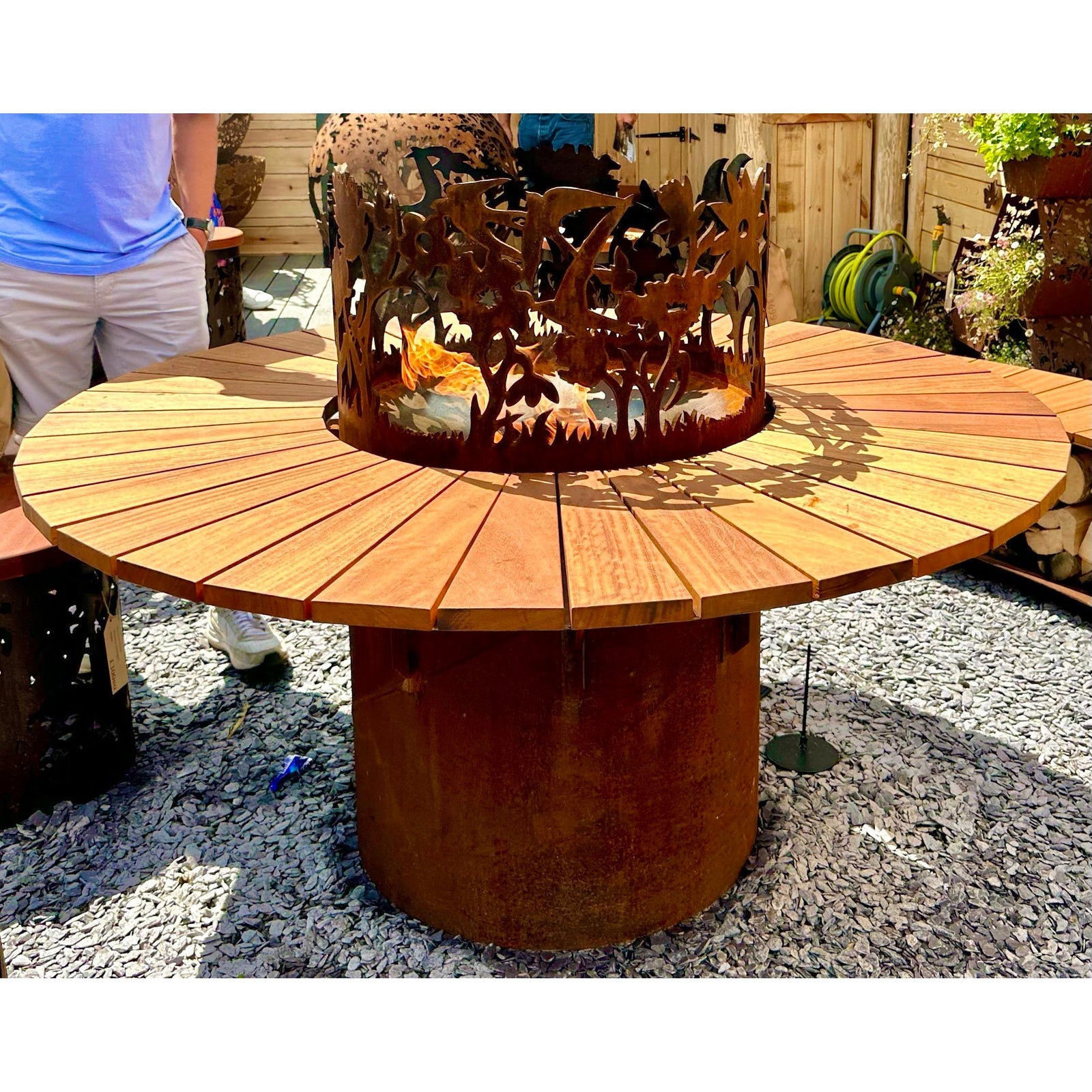 Fire Pit Table - warriorgarden