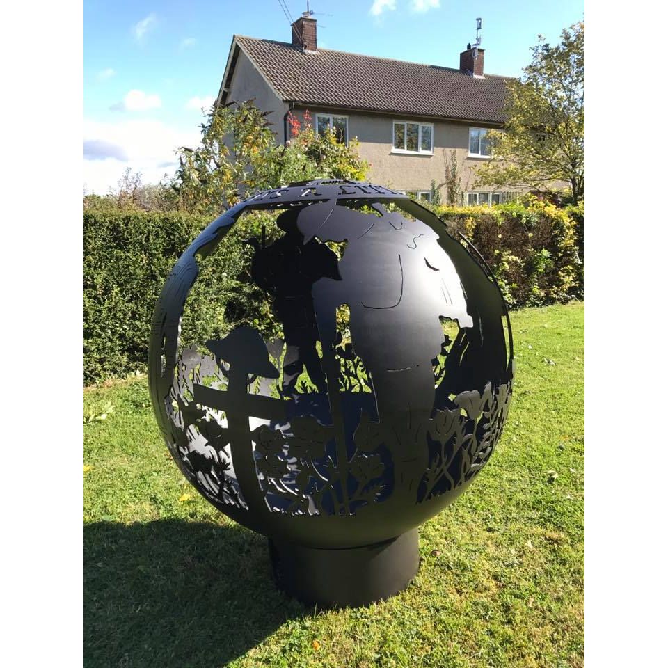 Fire Pit Spheres - warriorgarden