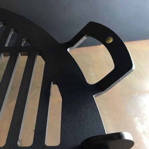 24″ Black Iron Split BBQ and Griddle Chapa - warriorgarden