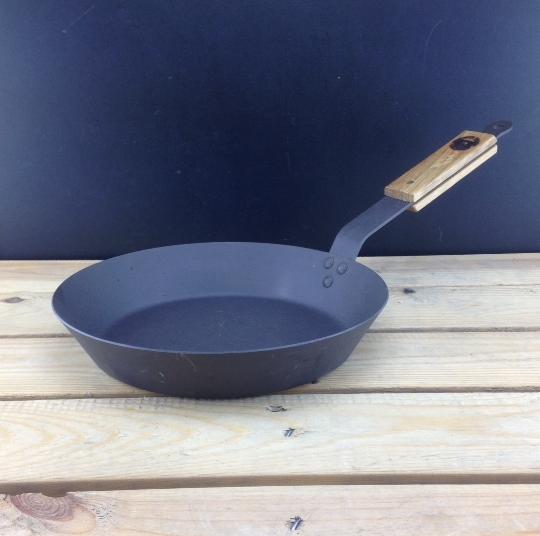 Spun Iron Frying Pan Set - 4 Piece