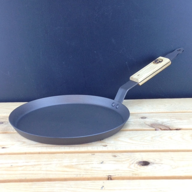 Spun Iron Frying Pan Set - 4 Piece