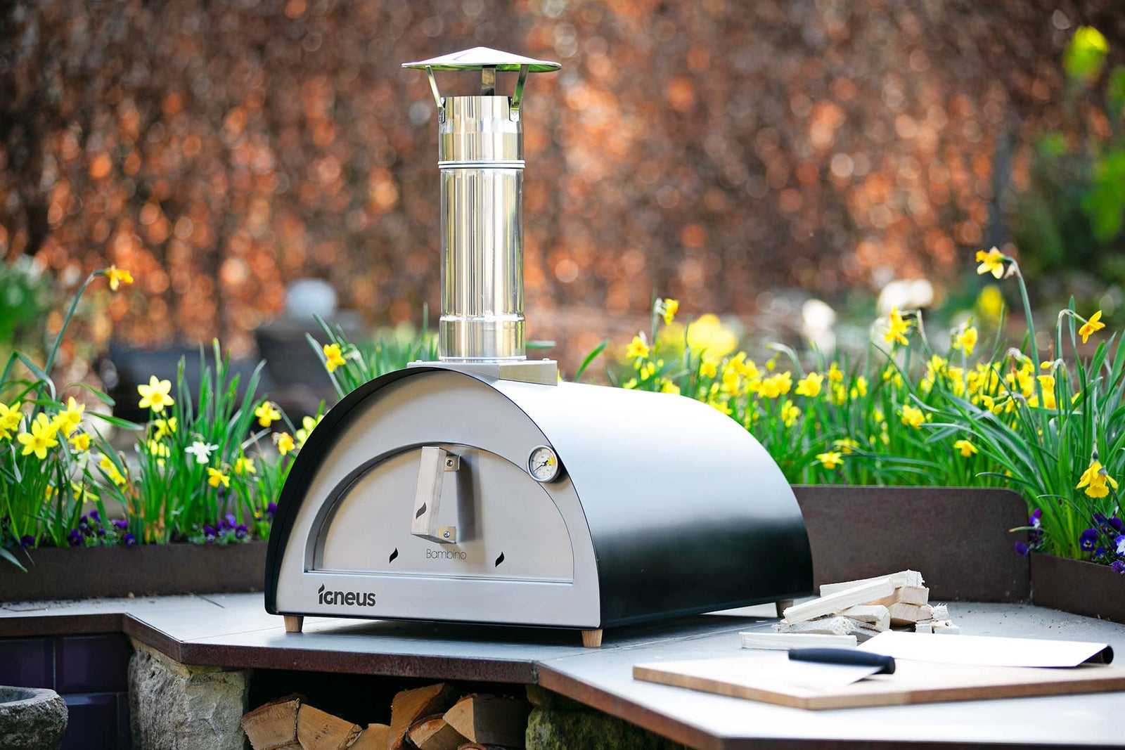 Igneus Bambino Wood Fired Pizza Oven - warriorgarden