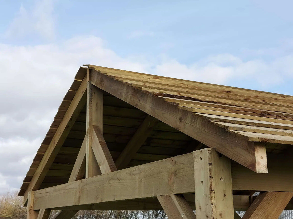 Wooden Gazebo Kit for BBQ's and Hot Tubs - warriorgarden