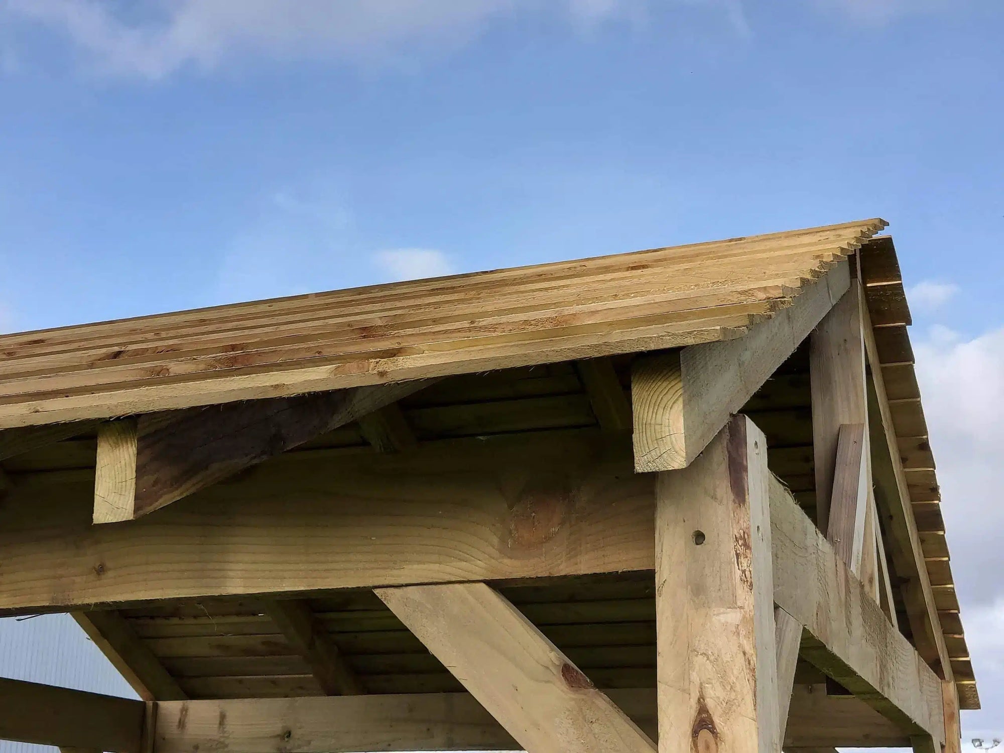 Wooden Gazebo Kit for BBQ's and Hot Tubs - warriorgarden