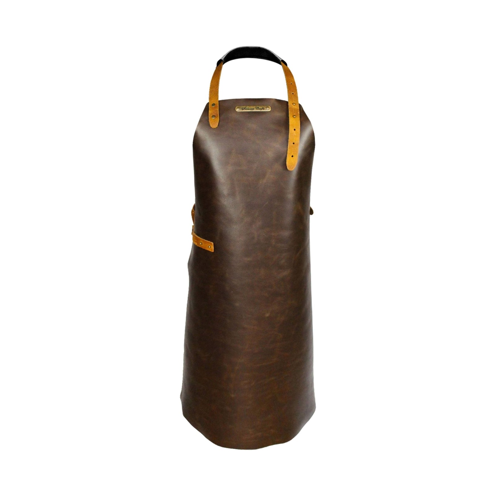 Classic BBQ, Rustic Leather Apron - warriorgarden