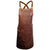 The BBQ cross strap DELUXE leather apron - warriorgarden