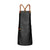 The BBQ cross strap DELUXE leather apron - warriorgarden