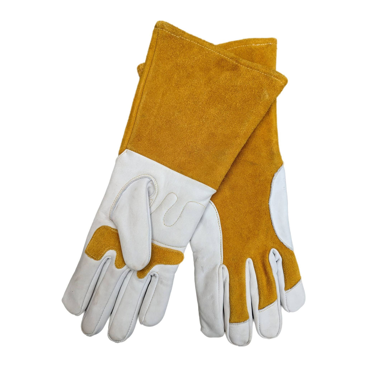 Heat Resistant Leather Gloves Deluxe - warriorgarden