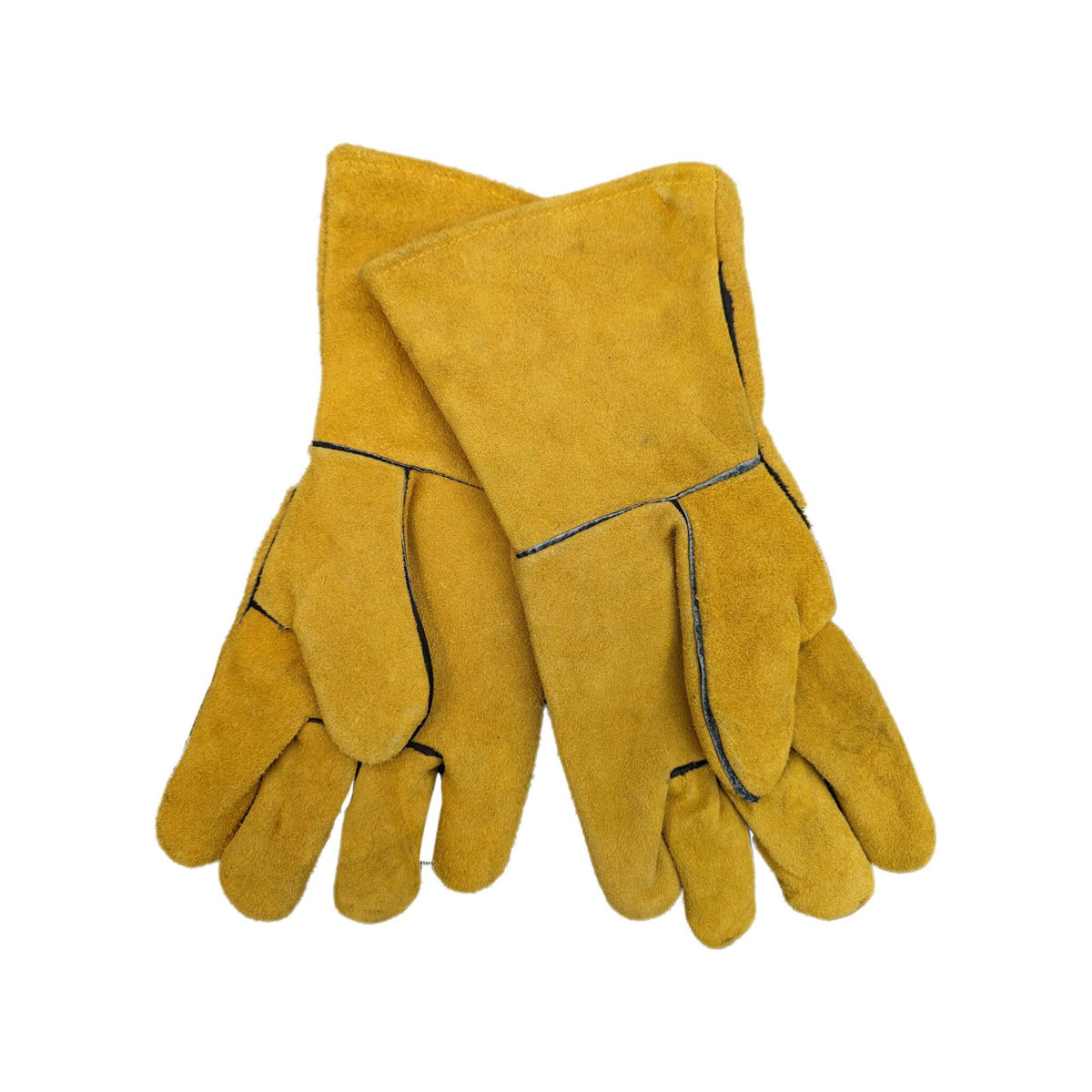Heat Resistent Leather Gloves - warriorgarden