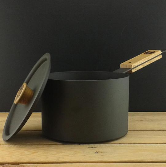 Spun Iron Milk & Saucepan Set - 4 Piece