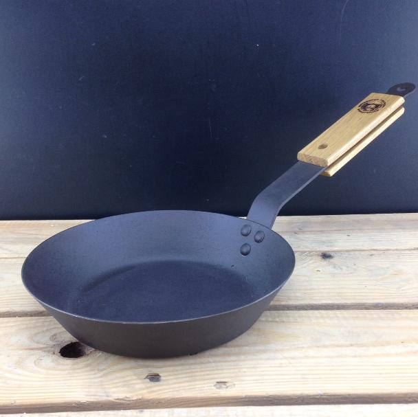 Spun Iron Frying Pan Set - 4 Piece