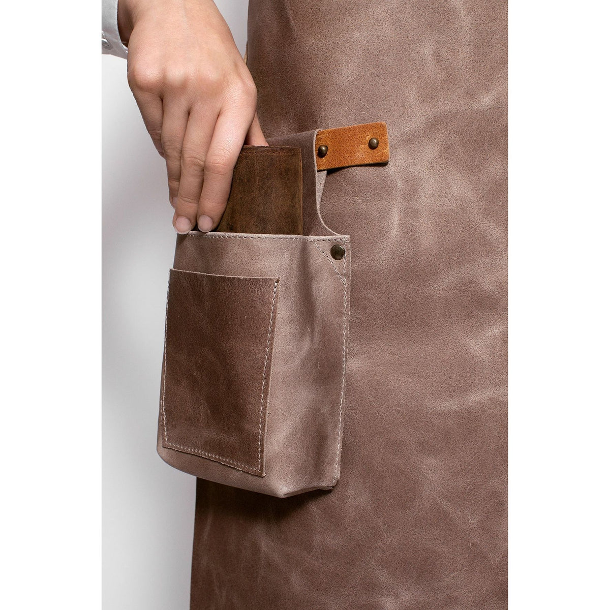 Leather BBQ Pouch - warriorgarden