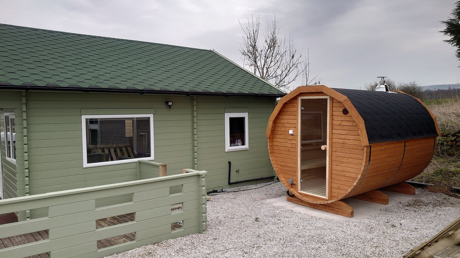 The Baltic Sauna, 2.4 metres - warriorgarden