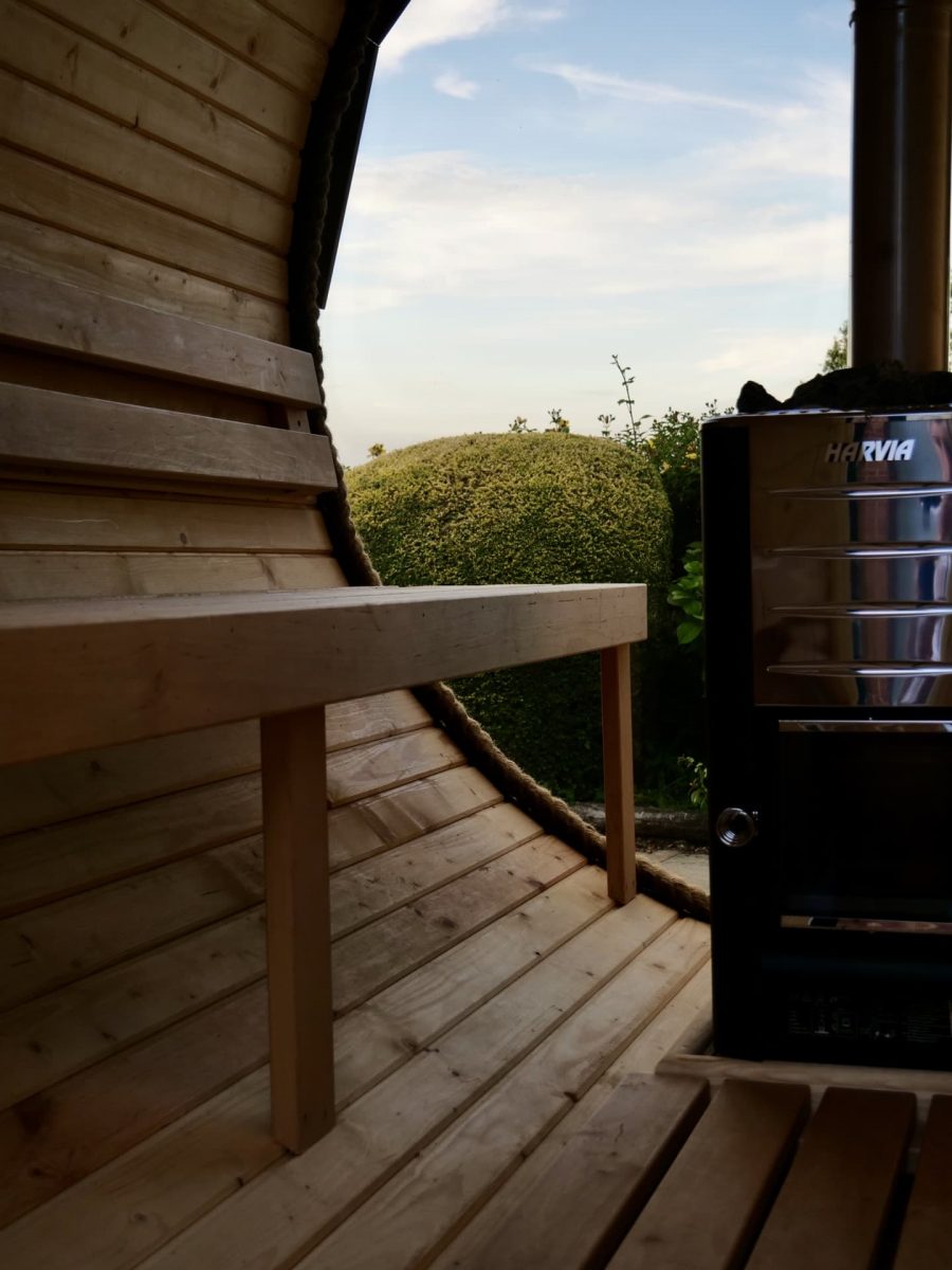 The Baltic Sauna, Full Panoramic, 2.4 metre - warriorgarden