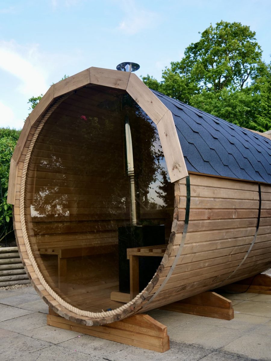 The Baltic Sauna, Full Panoramic, 2.4 metre - warriorgarden