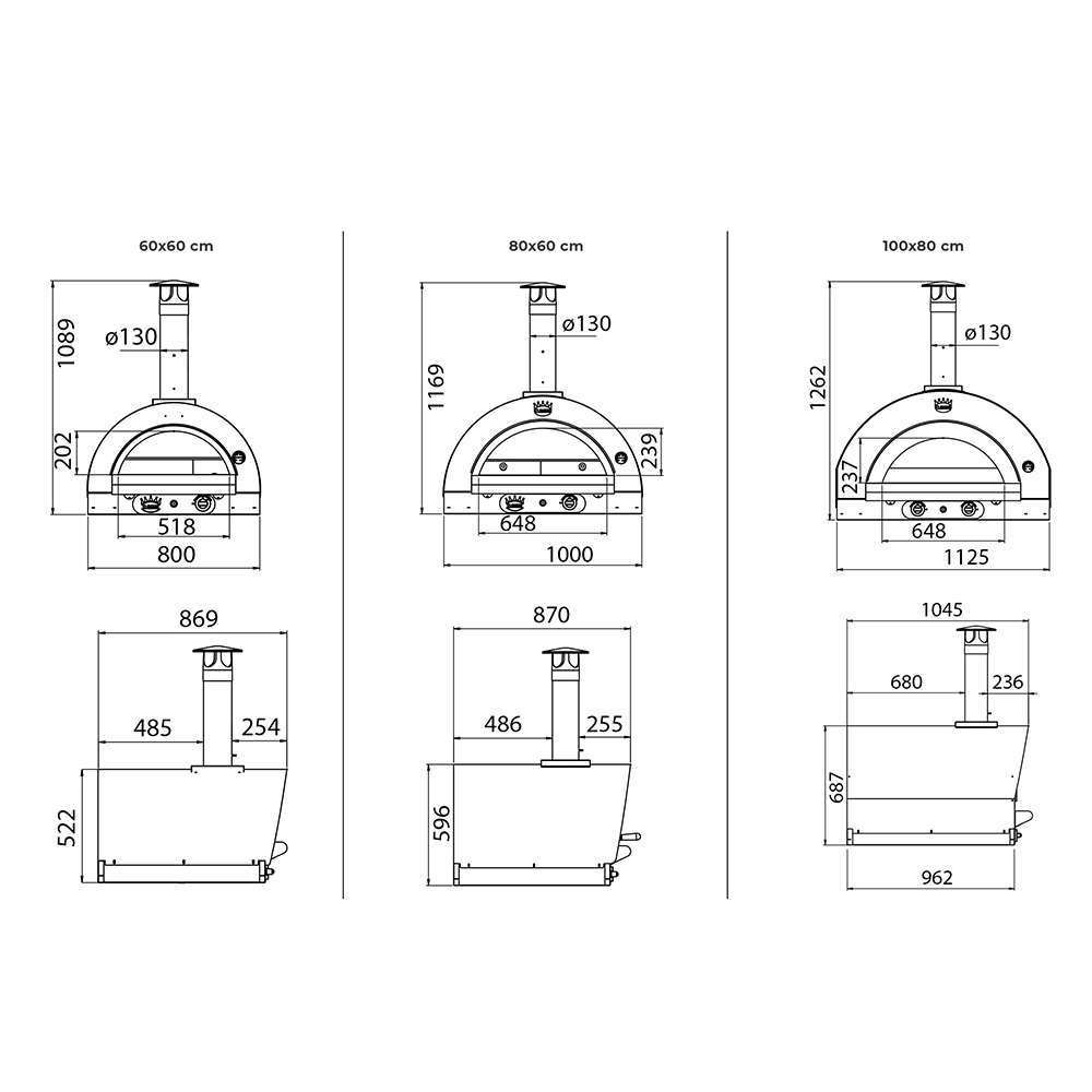 Clementi Original Dual Fuel Pizza Oven - warriorgarden