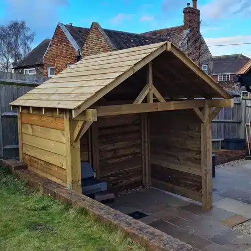Wooden Gazebo Kit for BBQ's and Hot Tubs - warriorgarden