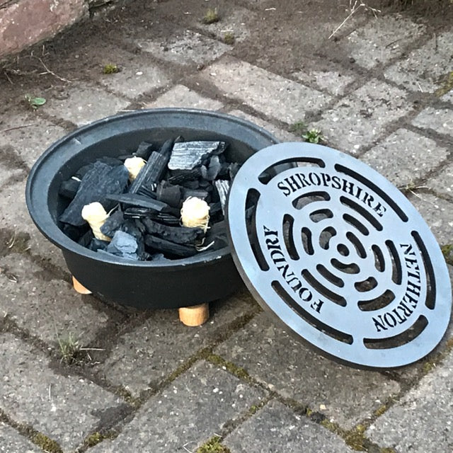 Spun Iron Outdoor Hob and Slow Cookoer - warriorgarden