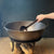 Spun Iron Cauldron & Stand