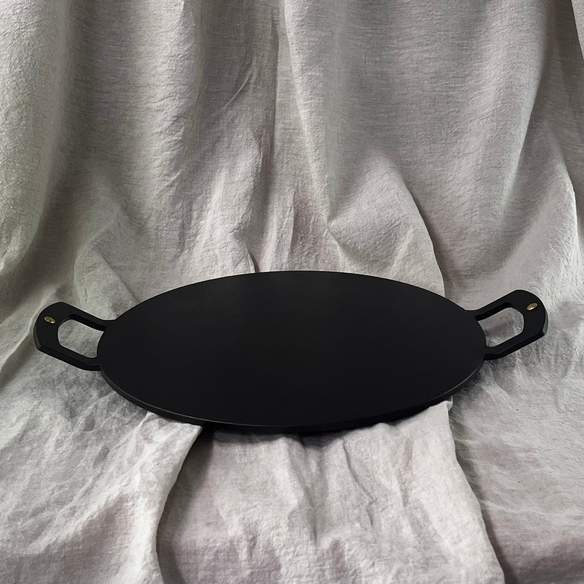 15" Black Iron Griddle & Baking Plate - warriorgarden