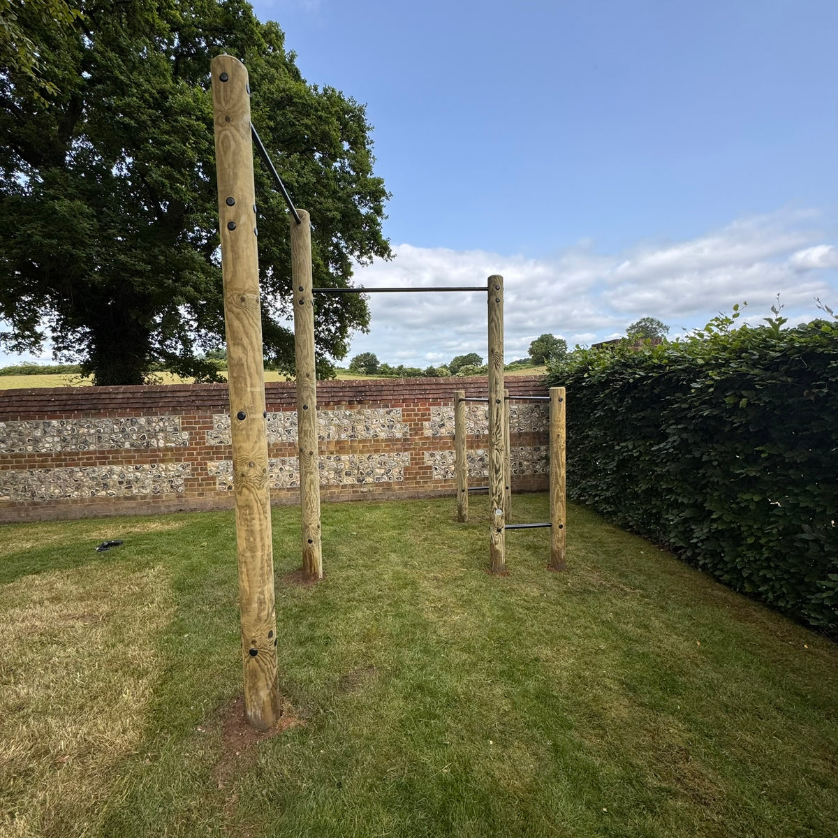 DIY Outdoor Pull-Up & Dip Station Kit - warriorgarden