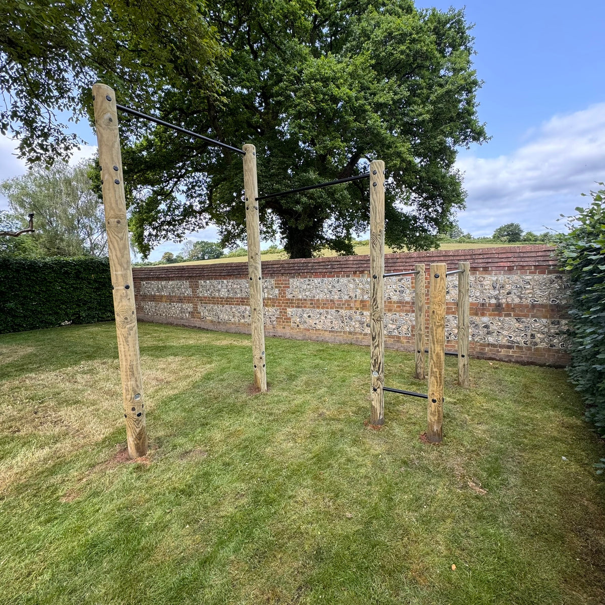 DIY Outdoor Pull-Up & Dip Station Kit - warriorgarden