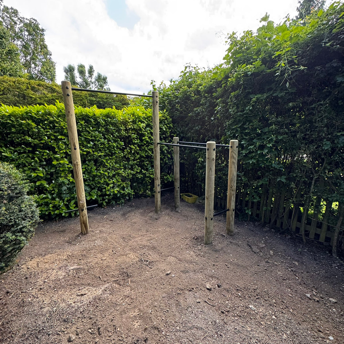 Contemporary Pro Single Pull‑Up Bar & Dip Station - warriorgarden