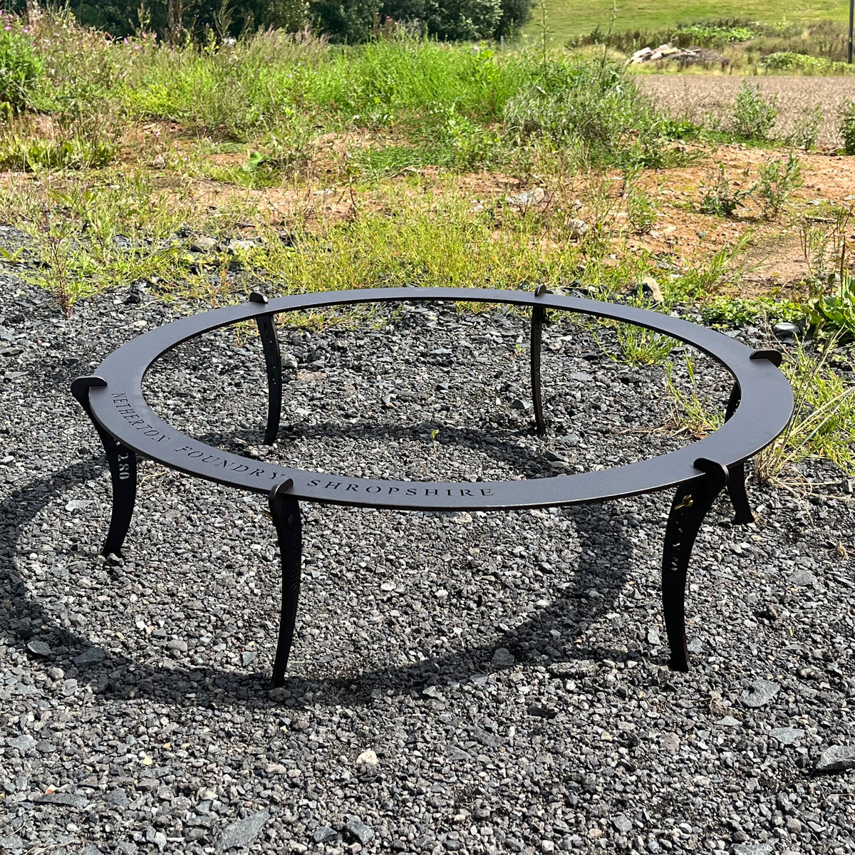 33" Paella Pand with Stand - 2 Piece - warriorgarden