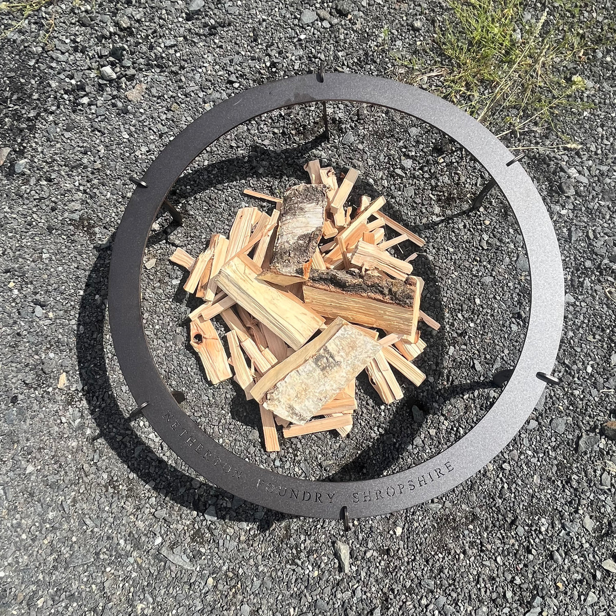 33" Paella Pand with Stand - 2 Piece - warriorgarden