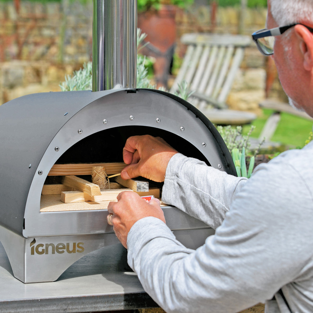 Igneus Minimo Wood Fired Pizza Oven - warriorgarden