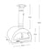Igneus Classico Wood Fired Pizza Oven - warriorgarden