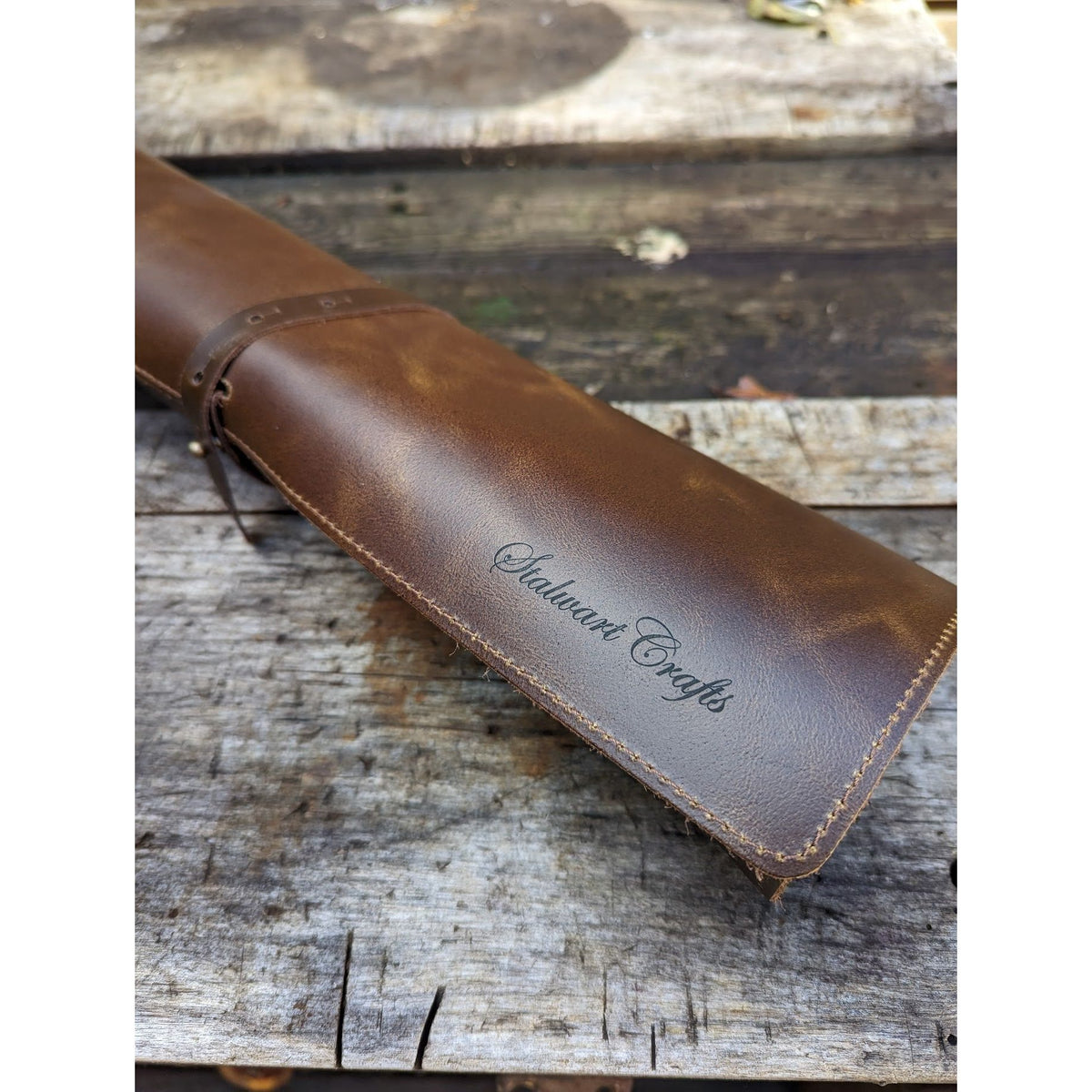 Leather Knife Roll - warriorgarden