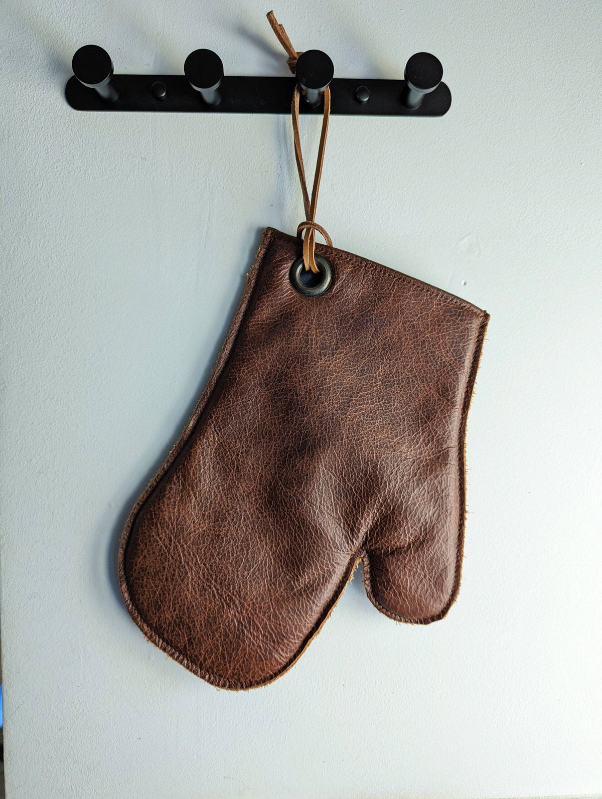 Deluxe Leather Oven Mittens - warriorgarden